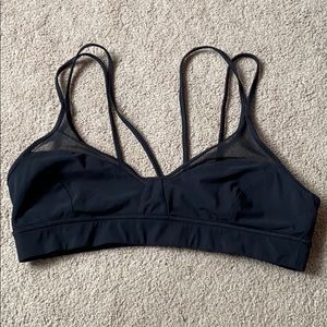Lululemon black sports bra